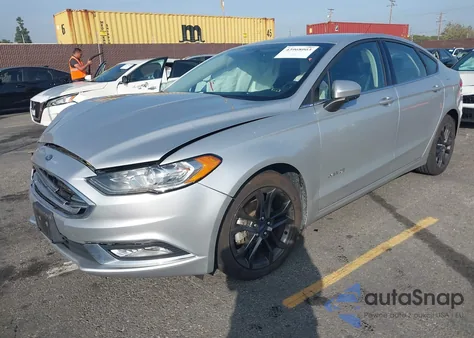 2018 Ford Fusion Hybrid Se from USA, damaged, VIN 3FA6P0LU4JR257206